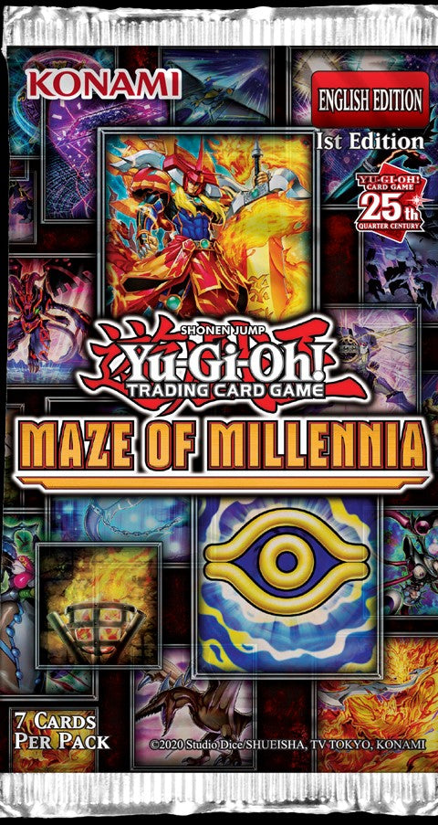 Yu-Gi-Oh CCG: Booster Box: Maze Of Millennia (24Ct) - Saga Concepts
