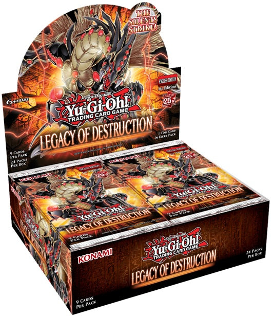 Yu-Gi-Oh! Legacy Of Destruction Booster Sealed Box | Miraj Trading