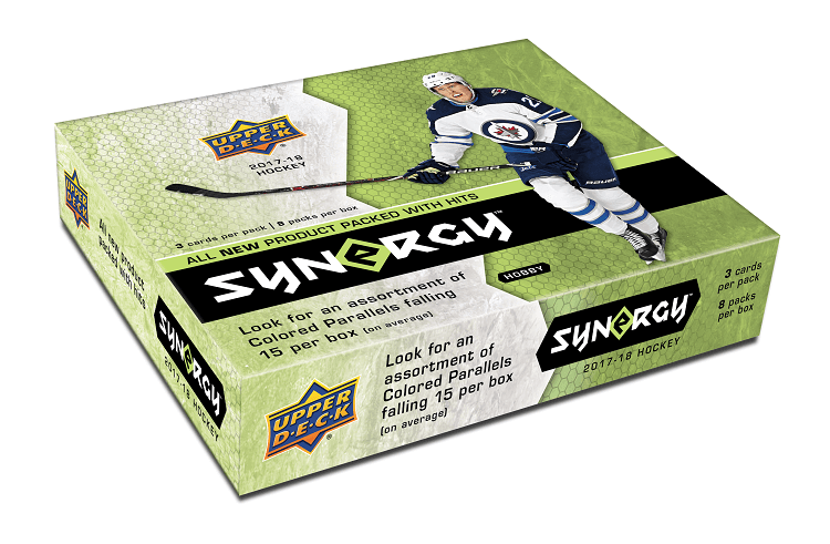 : 2017-18 Upper Deck Synergy Hockey Hobby Box : Collectibles &  Fine Art