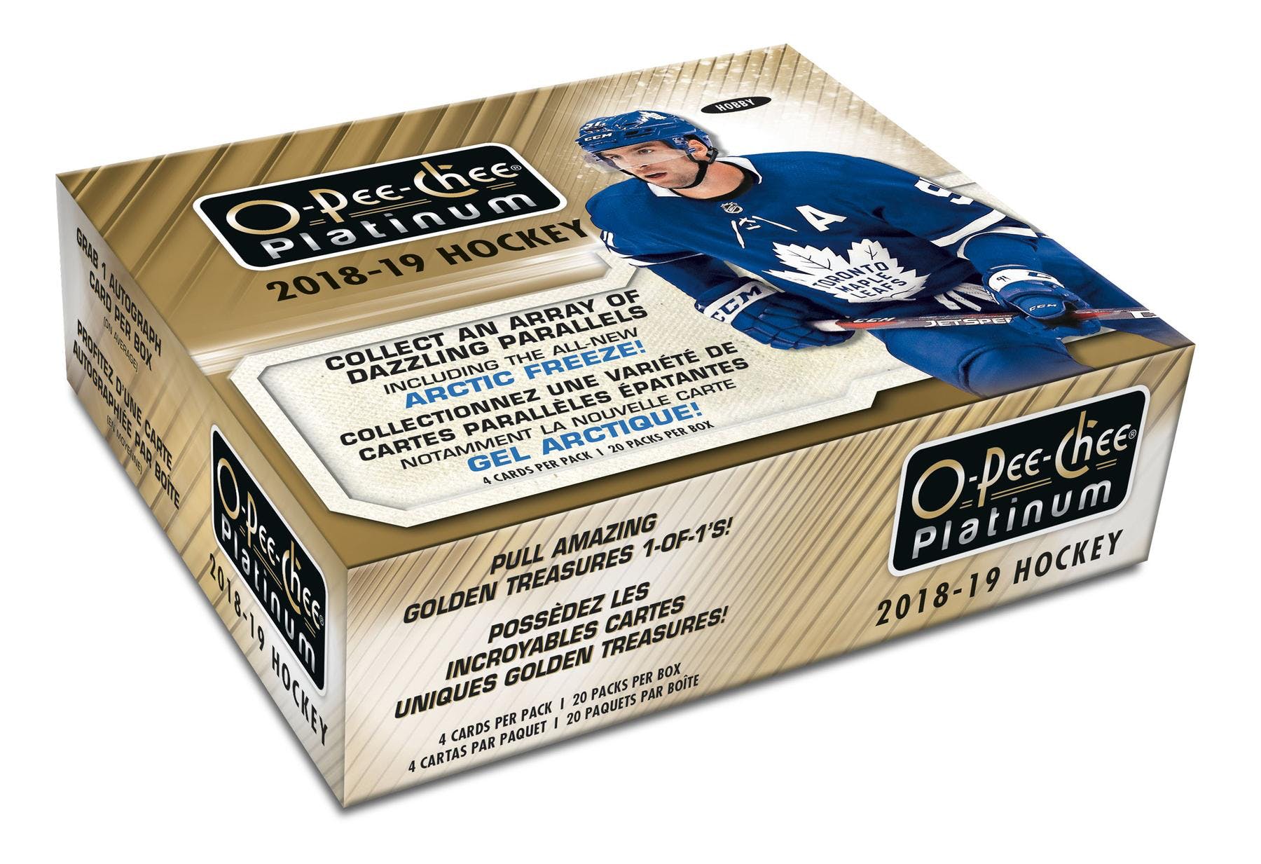 2021/22 Upper Deck O-Pee-Chee Platinum Hockey Hobby Box - Legends