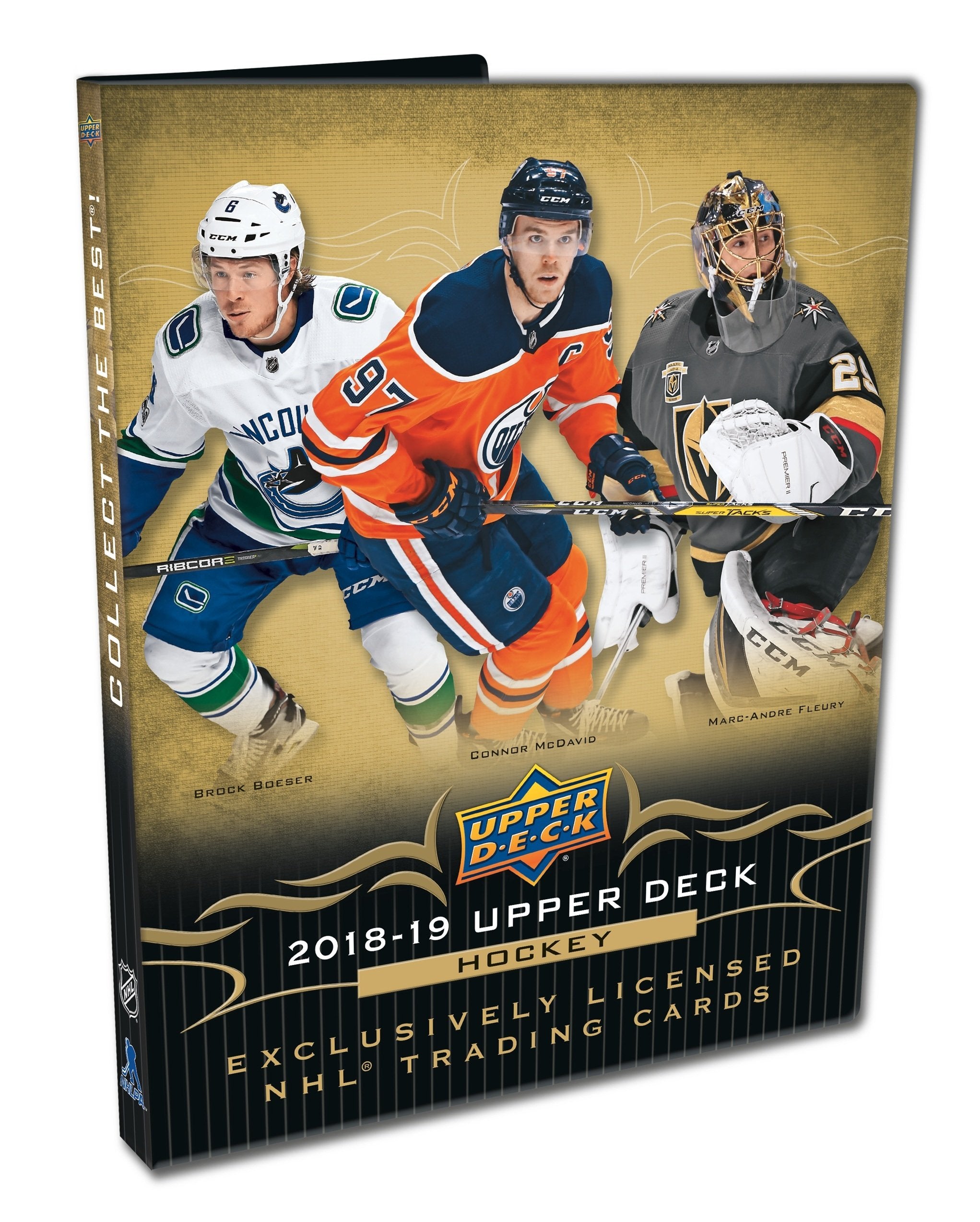 2018 19 Upper Deck Series 1 Hockey Starter Kit Binder Miraj Trading