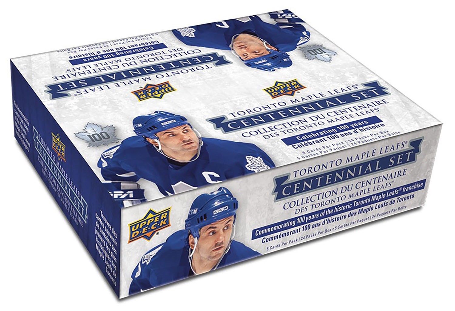 2017-18 Upper Deck Toronto Maple Leafs Centennial Set Hockey Blaster Box