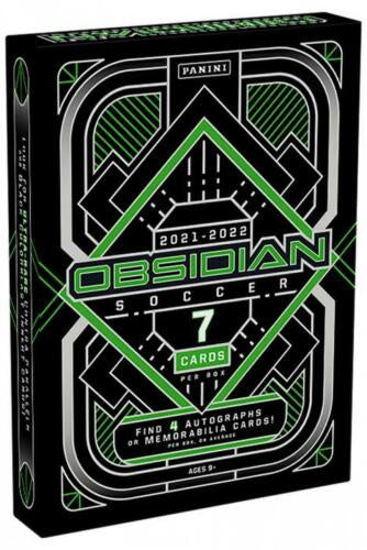 2021-22 Panini Obsidian Soccer Hobby Box – Miraj Trading