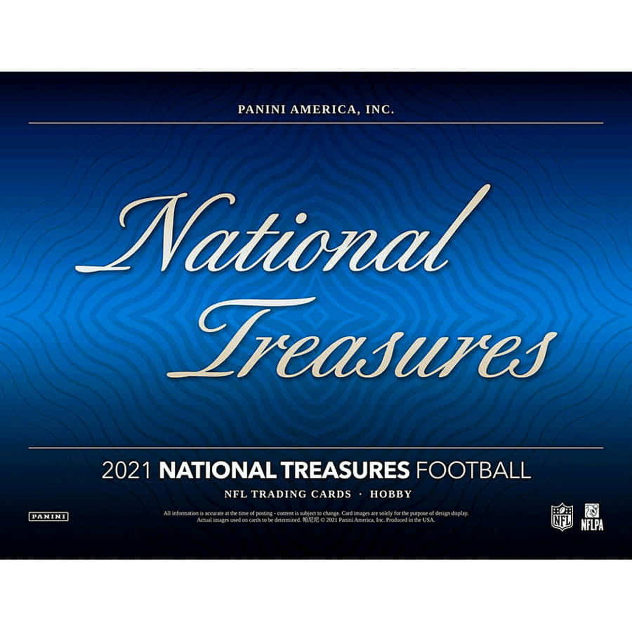 2021 Panini National Treasures Football Hobby Box Miraj Trading