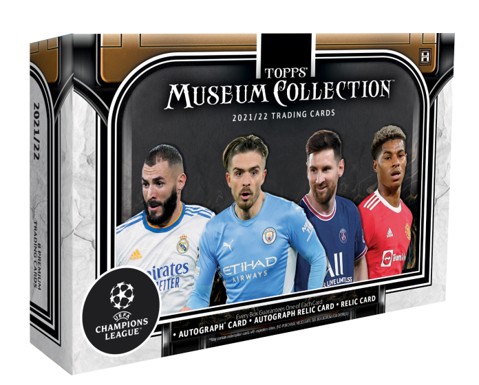 2021/22 Topps UEFA Champions League Museum Collection Soccer Hobby Box