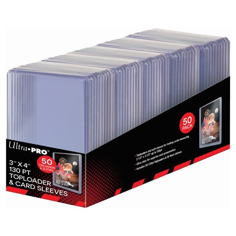 Ultra Pro - Pack - Protèges Cartes Rigides - Top Loader (5