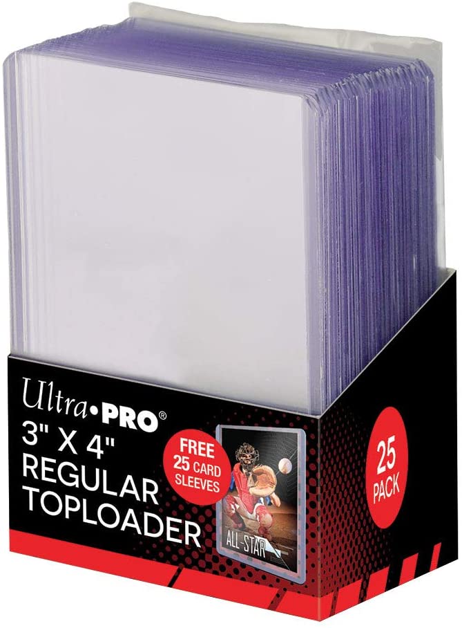 UP - Toploader - 3 x 4 Transparent Regular & Card Sleeves (200)