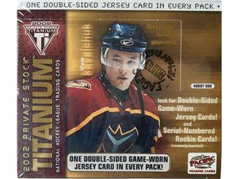 2001-02 Pacific Private Stock Titanium Hockey Hobby Box