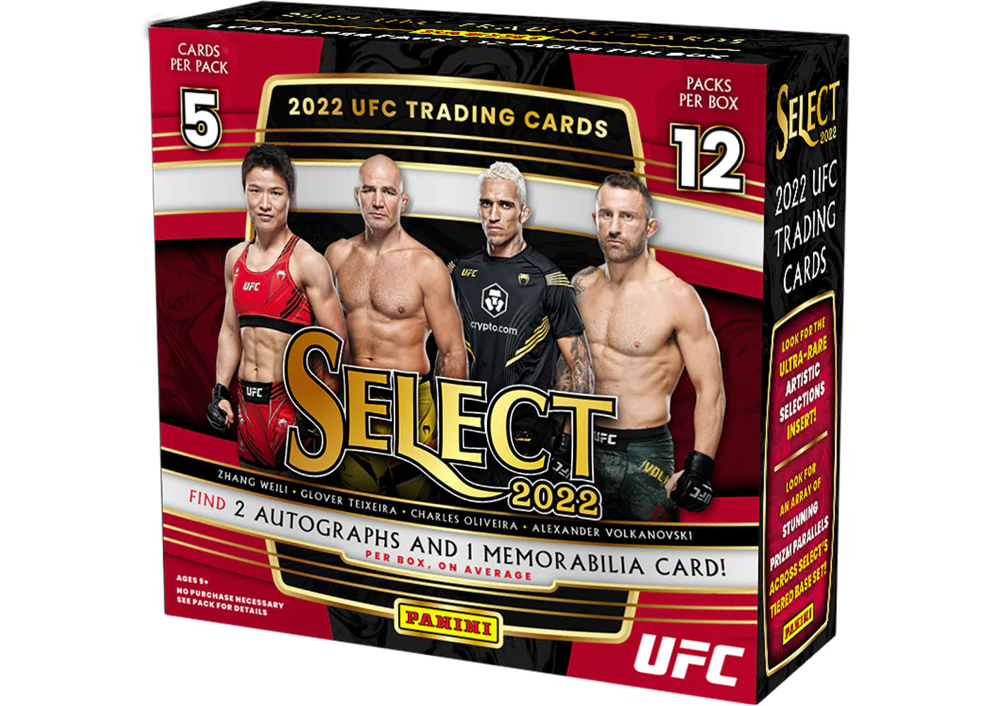 2023 UFC - PANINI SELECT - HOBBY BOX