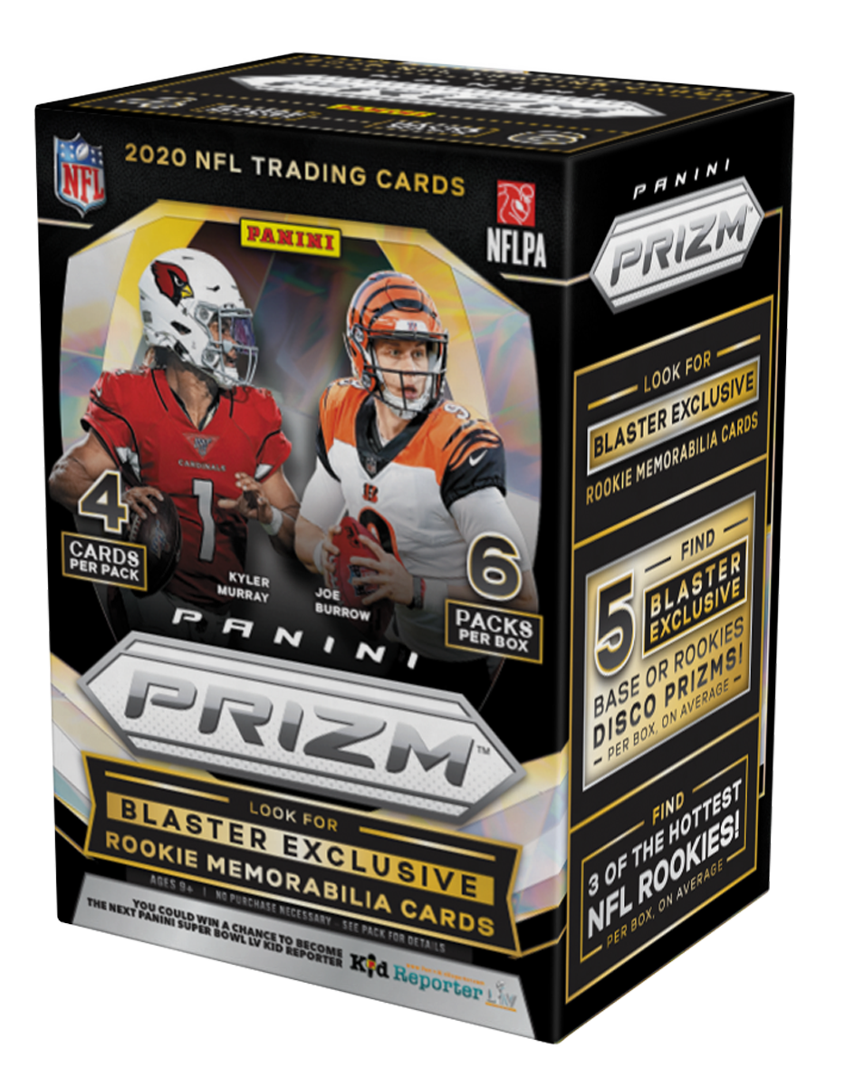 2020 Panini Prizm Football Blaster Box Miraj Trading