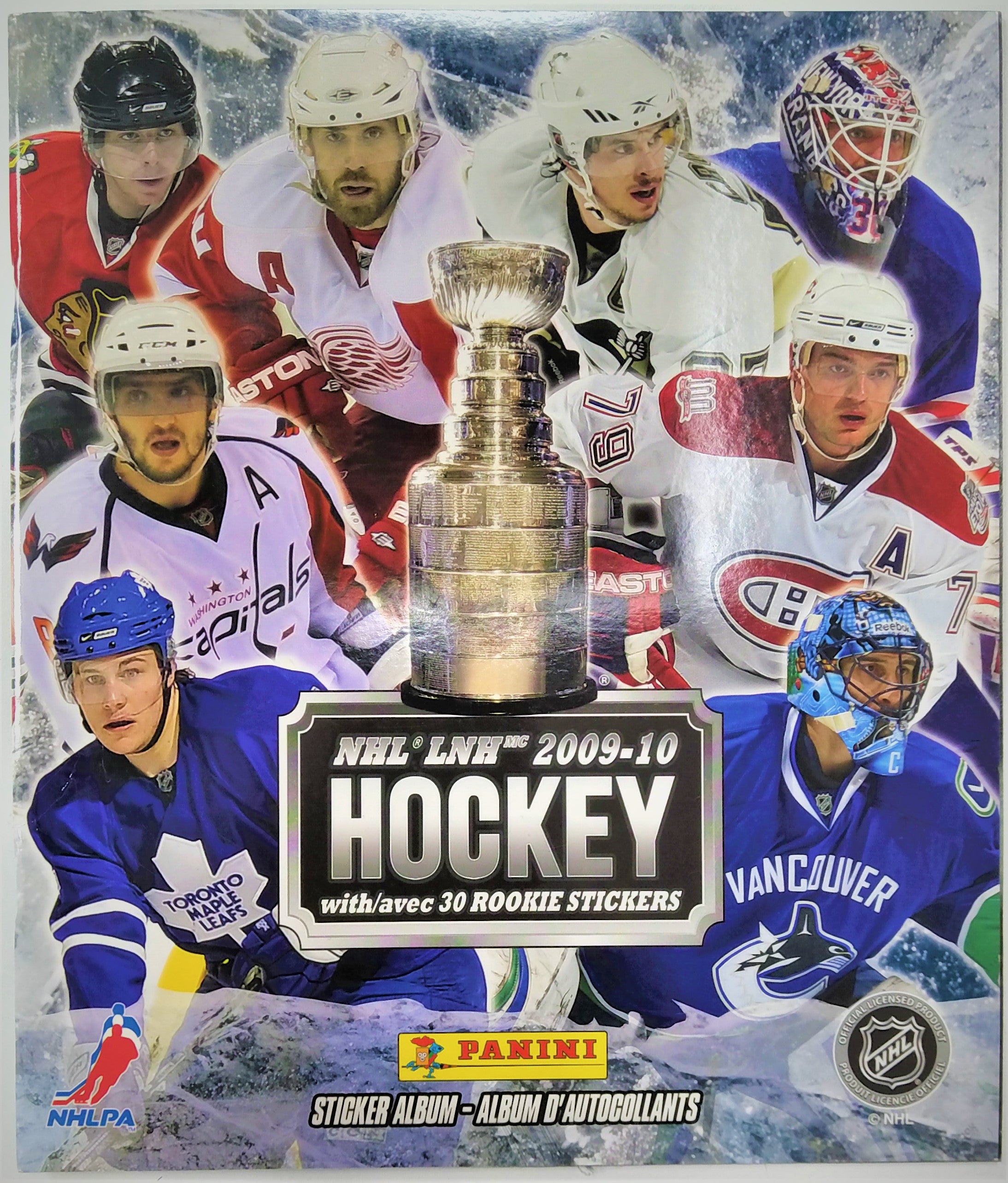 2009-10 Panini NHL Hockey Sticker Album