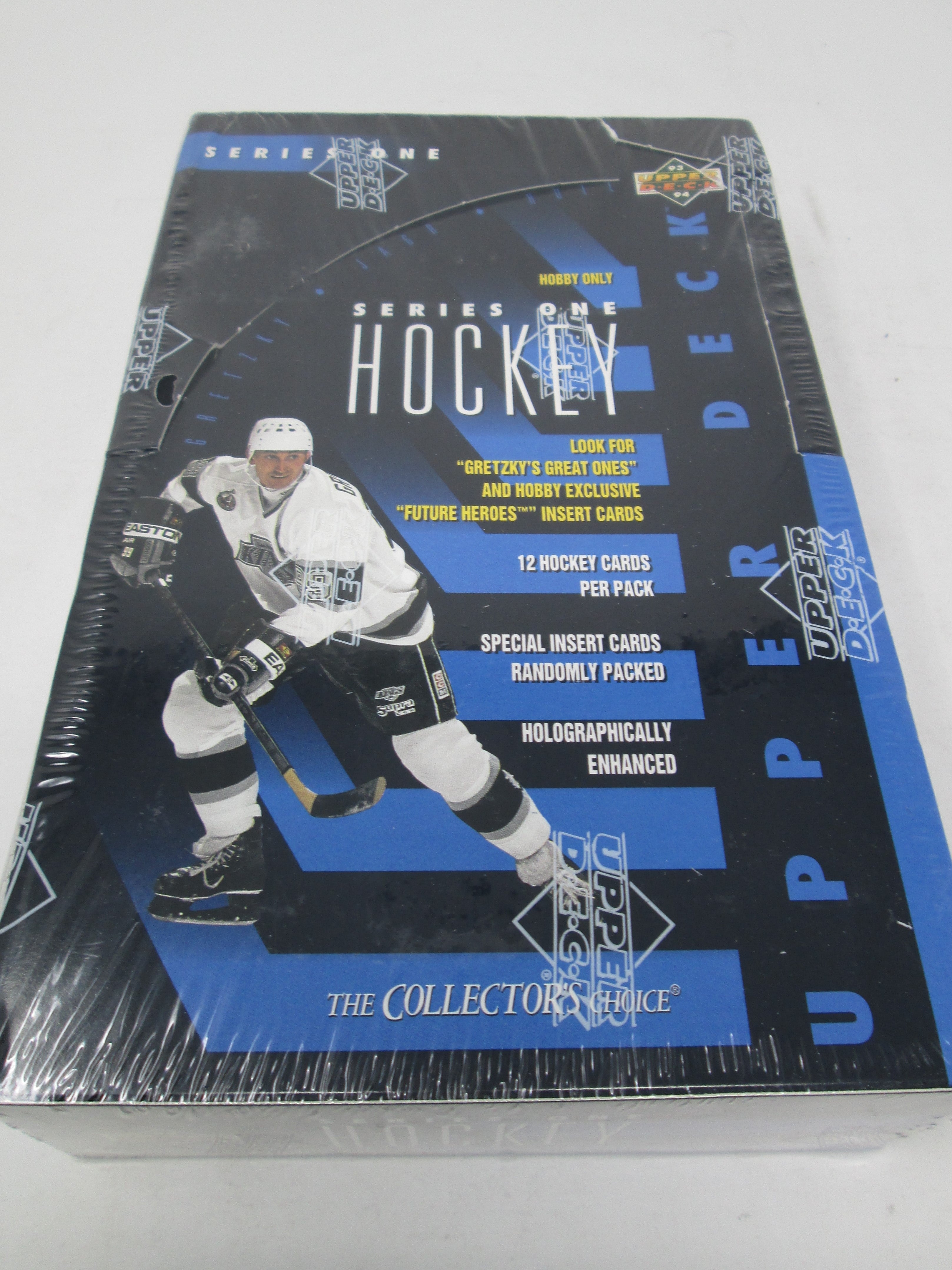 1993-94 Upper Deck Hockey Checklist, Set Info, Boxes