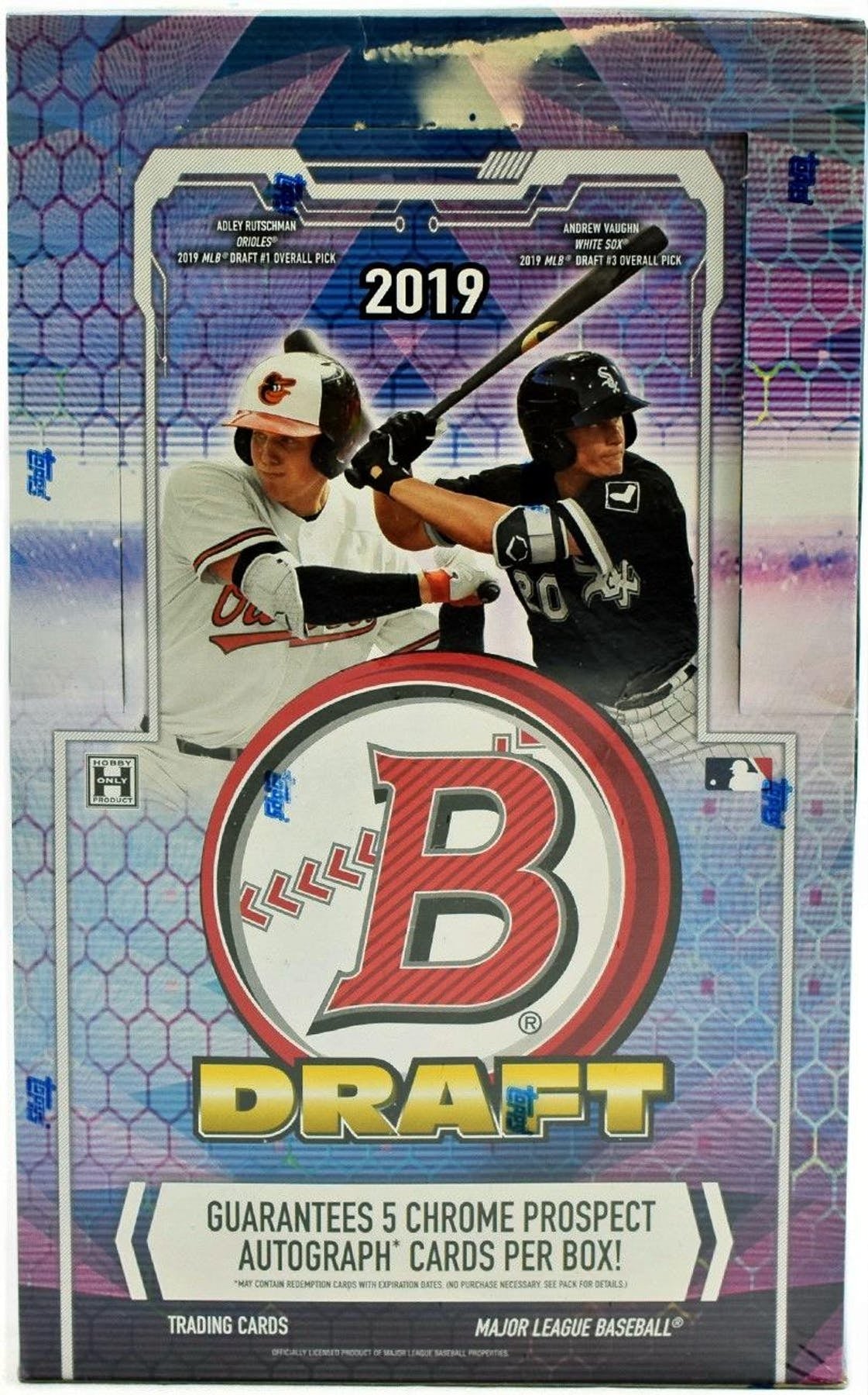 2019 Topps Bowman Draft Baseball Super Jumbo Box