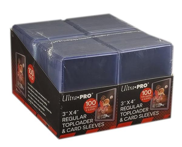  Ultra PRO 3 x 4 Clear Regular Top Loaders for Cards