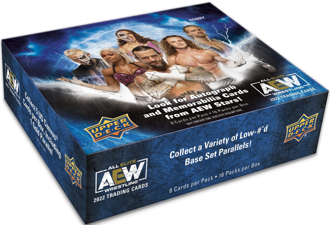 2022 Upper Deck AEW All Elite Wrestling Hobby Box