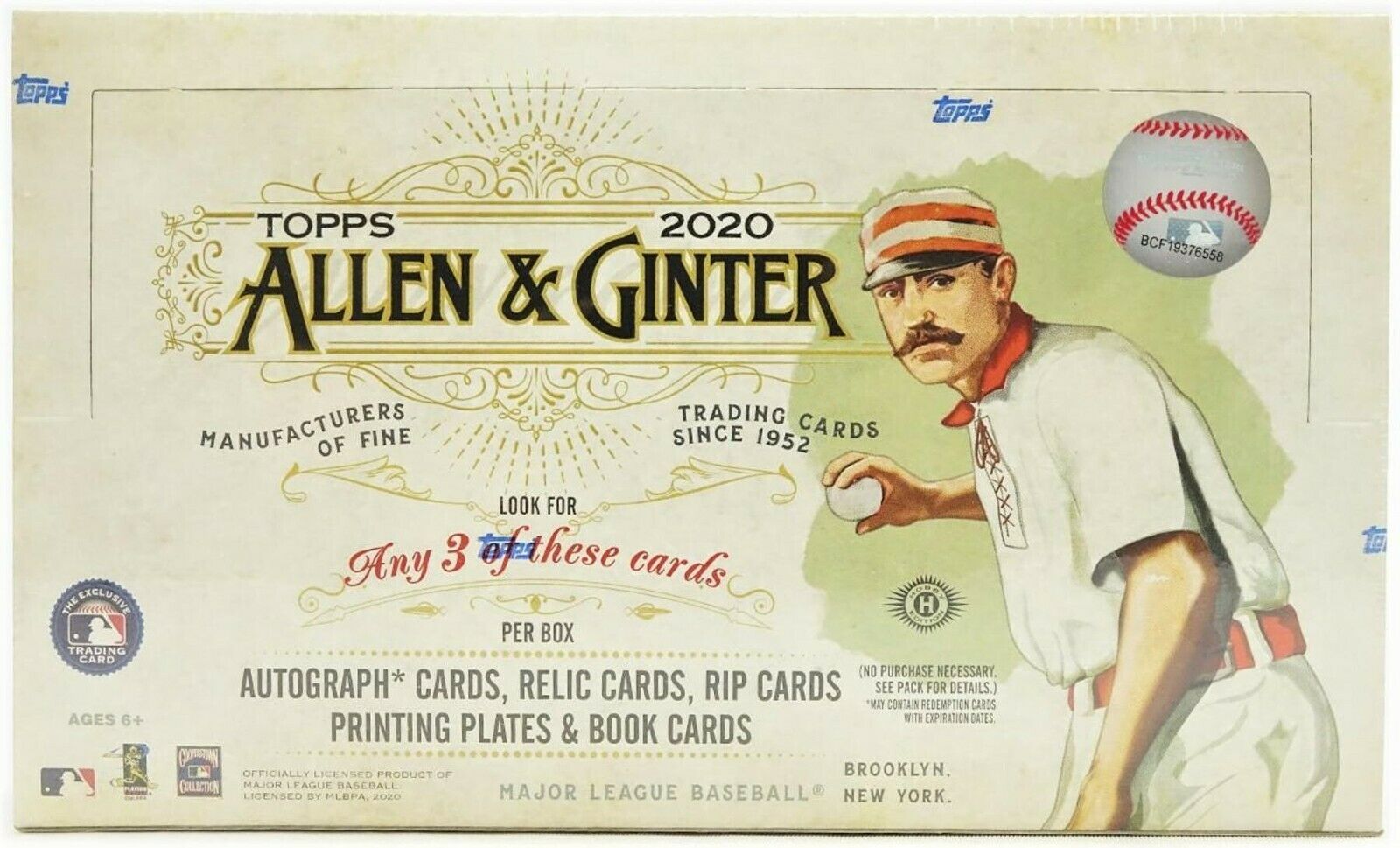 2020 Topps Allen & Ginter Baseball Hobby Box | Miraj Trading