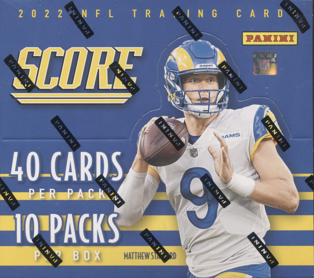 2023 Panini Score Football Hobby Box - 10 Packs