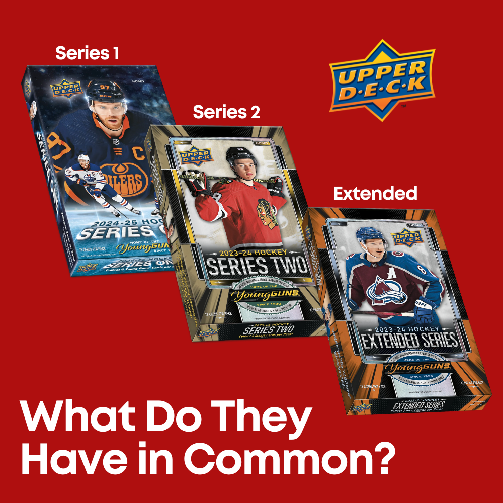 What Do Upper Deck Series One, Two, and Extended Hockey Series Have in Common?