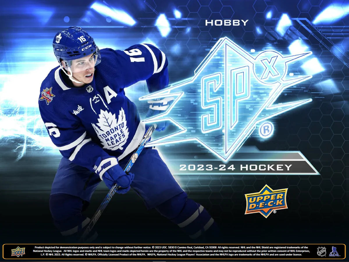 What Does the 2023-24 SPX Hockey Hobby Box Contain?