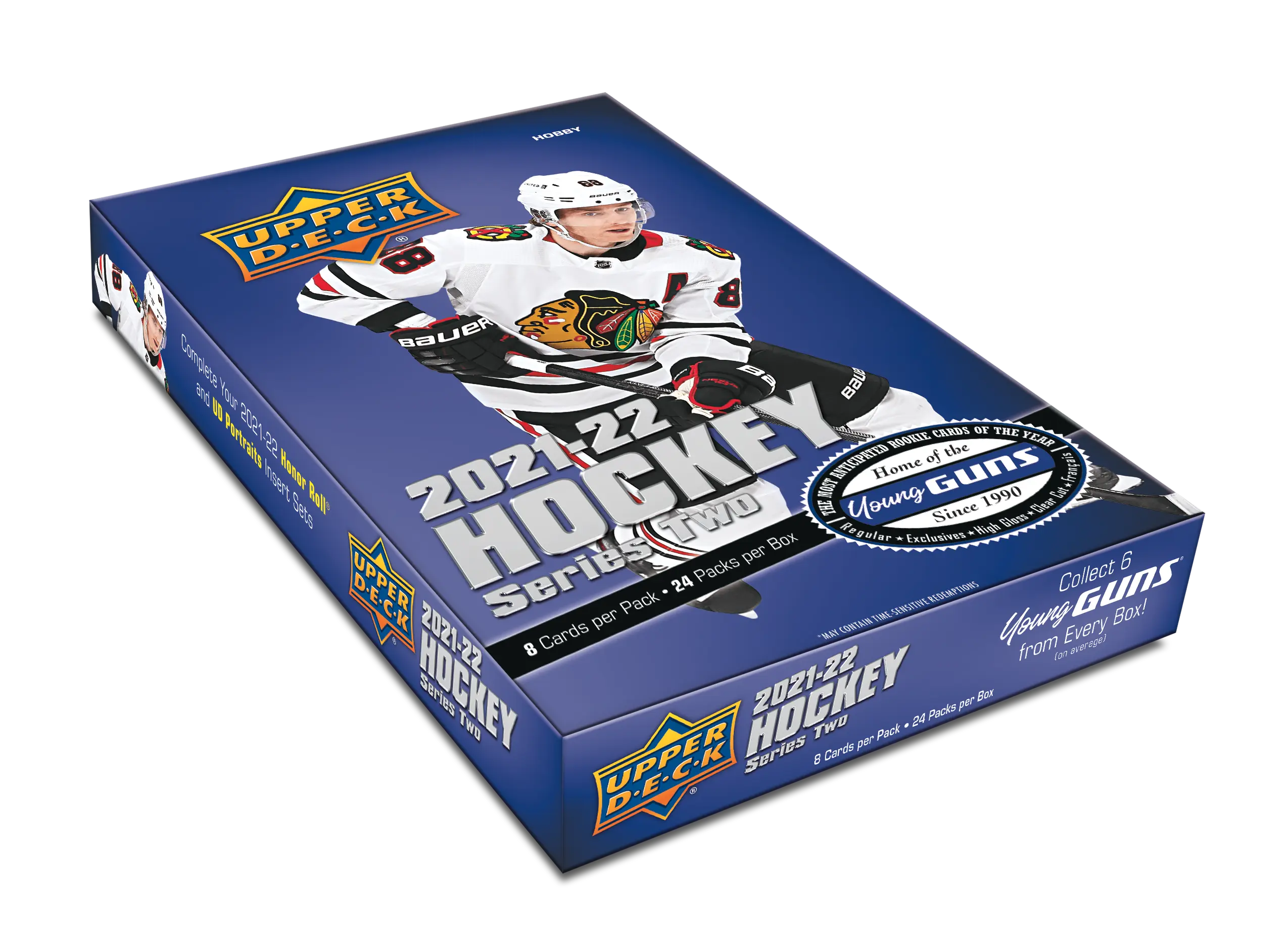 2021-22 Upper Deck Series 2 Hockey Hobby Case (Case of 12 Boxes) - Miraj Trading