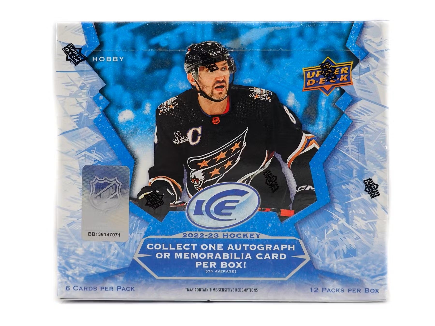 Boîte de loisirs de hockey sur glace Upper Deck 2022-23