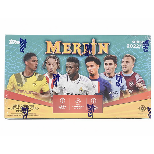 2022-23 Topps UEFA Champions League Merlin Chrome Hobby Box