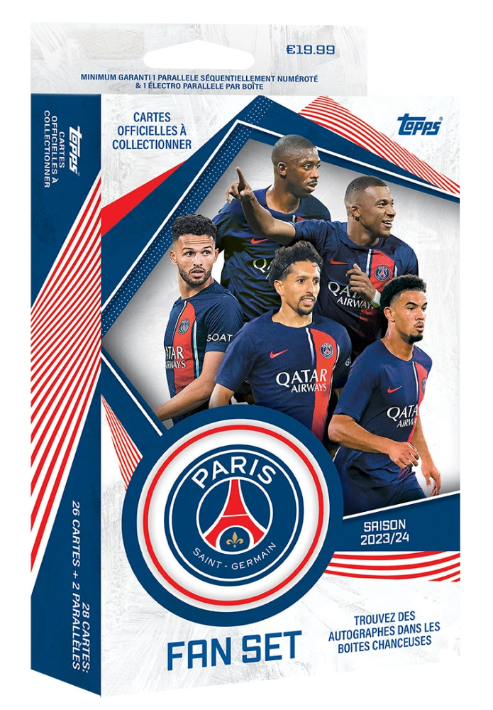 2023-24 Topps Paris Saint Germain - Fan Set Box