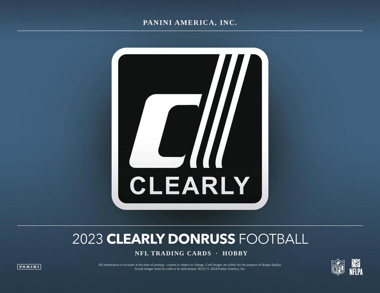 2023 Panini Clearly Donruss Football Hobby Box - Miraj Trading