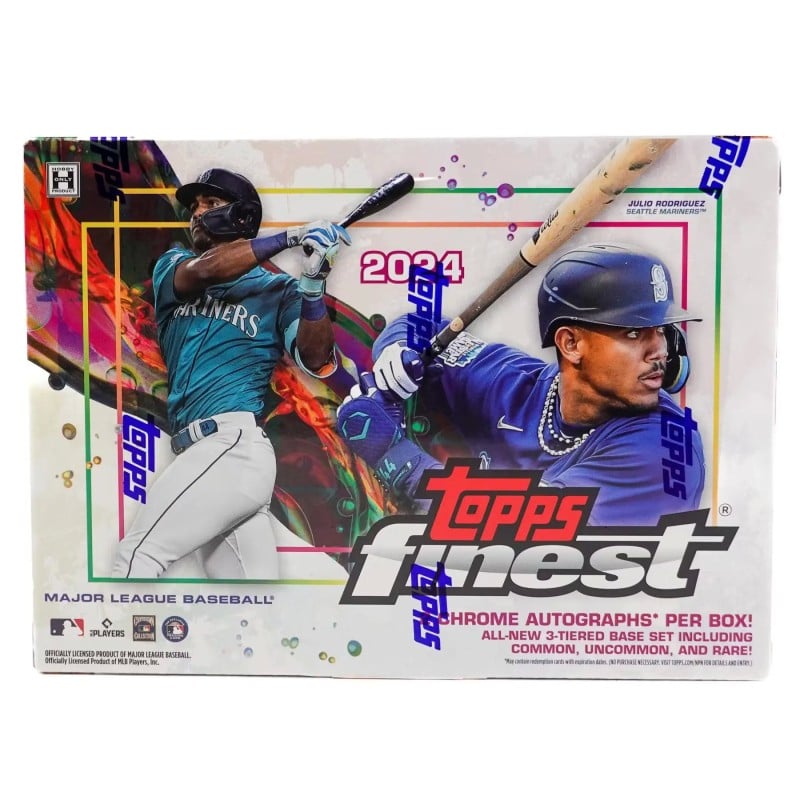 2024 Topps Finest Baseball Hobby Box - Miraj Trading