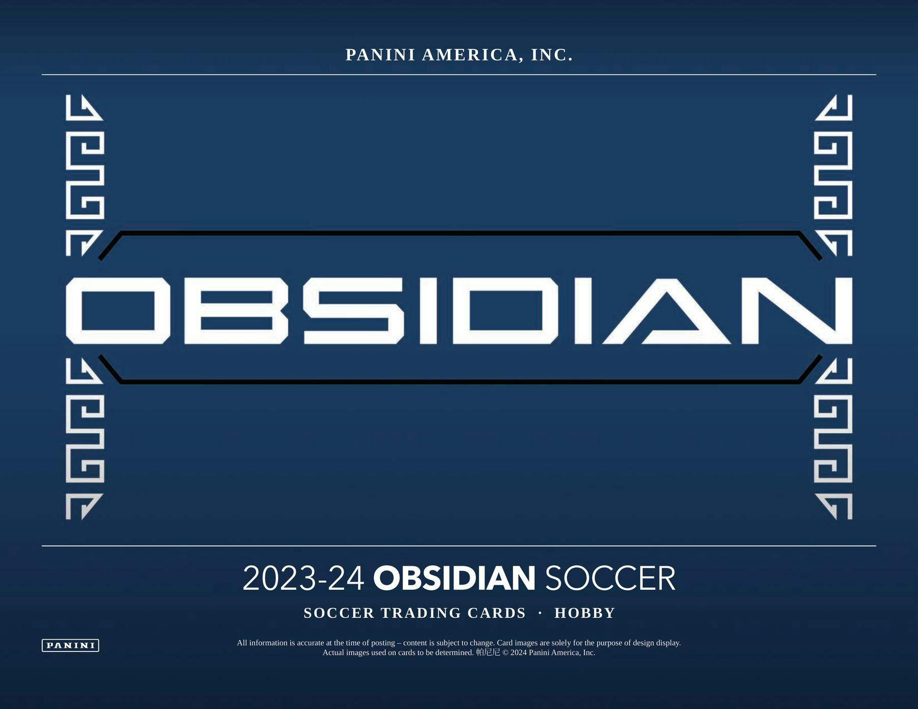 2023-24 Panini Obsidian Soccer Hobby Box - Miraj Trading