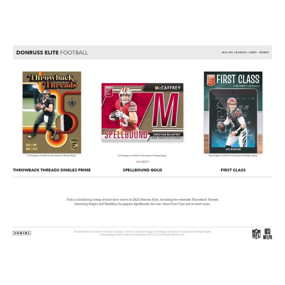 2024 Panini Donruss Elite Football Hobby Box - Miraj Trading