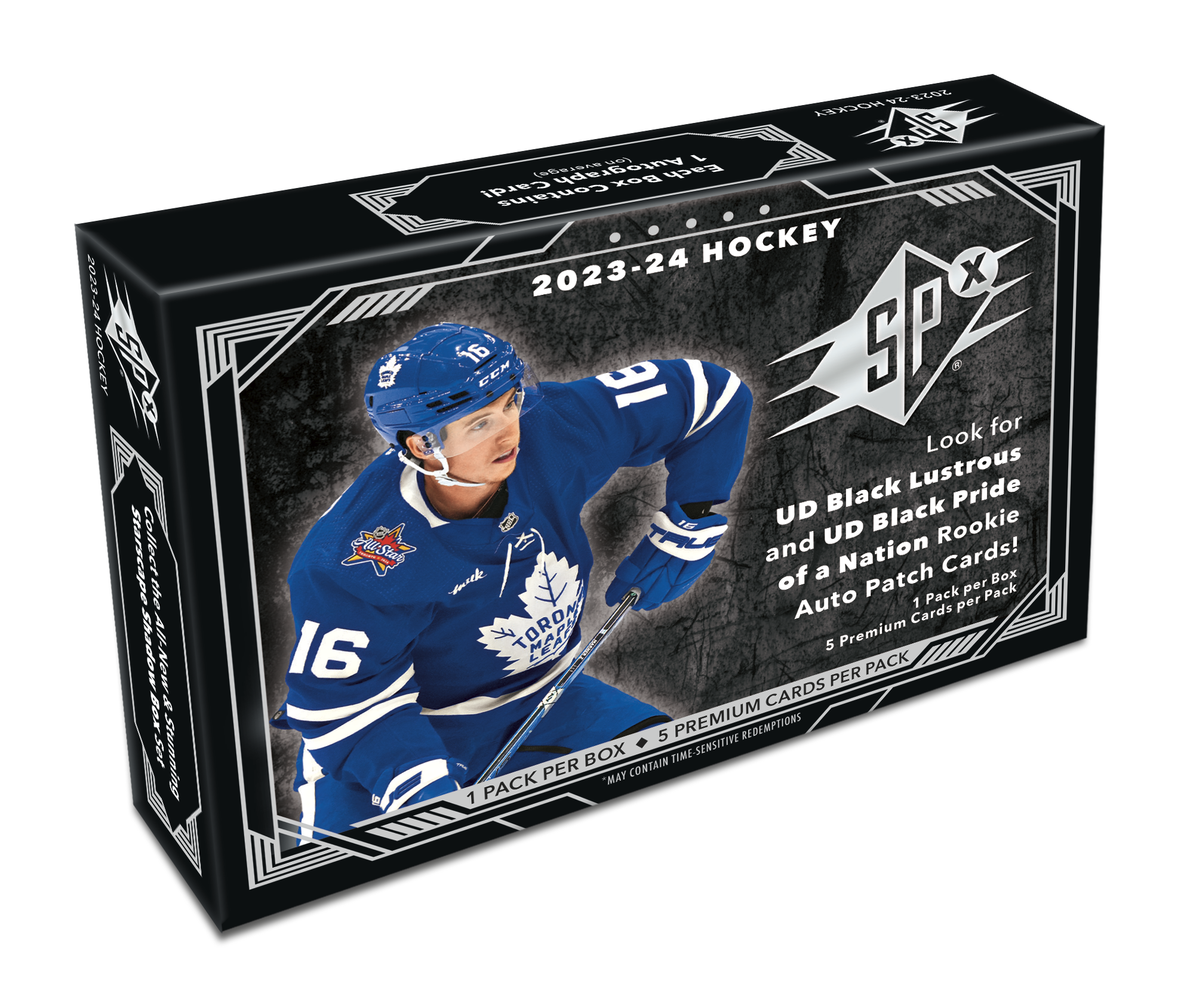 Boîte de loisirs de hockey Upper Deck Spx 2023-24 (précommande)