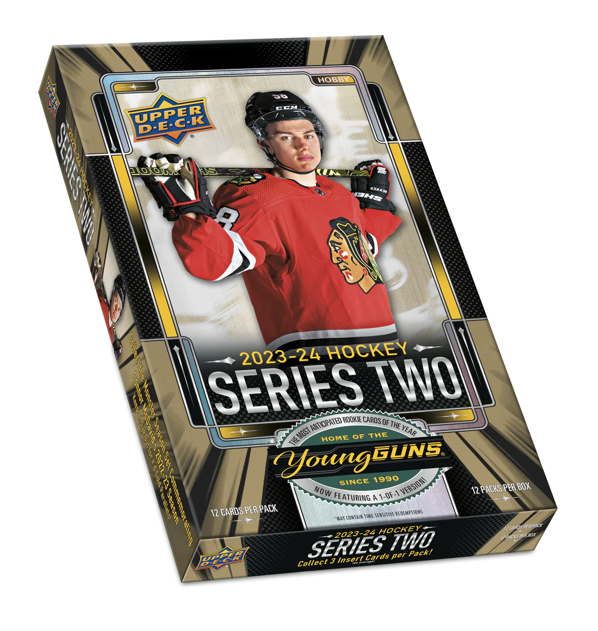 2023-24 Upper Deck Series 2 Hockey Hobby Box (Case of 12 Boxes) - Miraj Trading