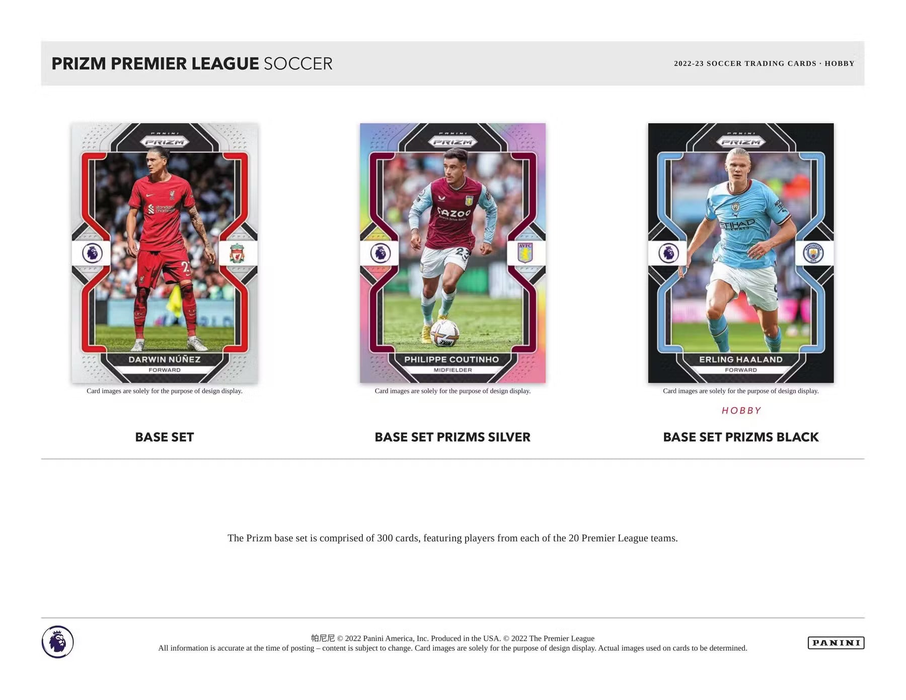 2022-23 Panini Prizm English Premier League Soccer Hobby Box