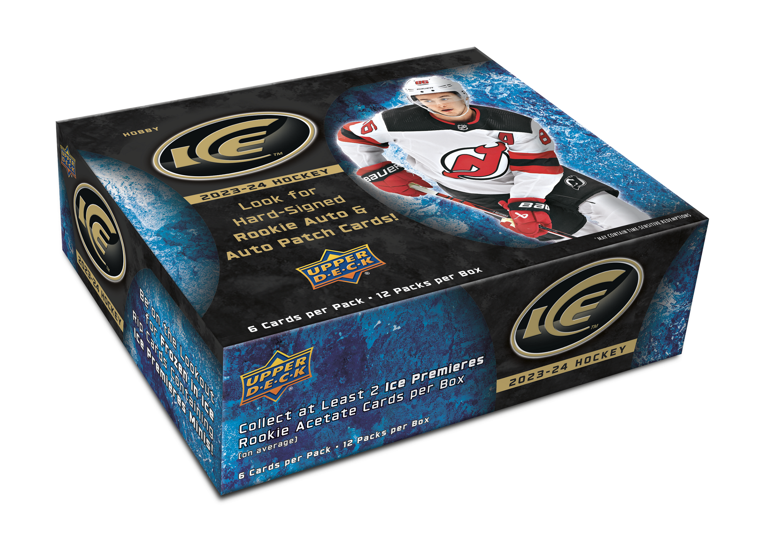 Boîte de loisirs de hockey sur glace Upper Deck 2023-24 (précommande)