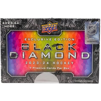 2023-24 Upper Deck Black Diamond Hockey CDD Exclusive Edition Hobby Box - Miraj Trading