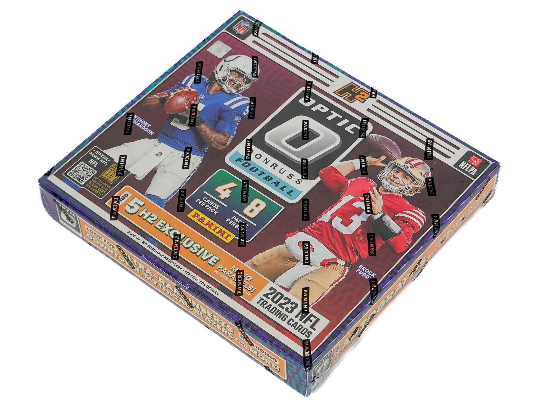 2023 Panini Donruss Optic H2 Football Hobby Sealed Box