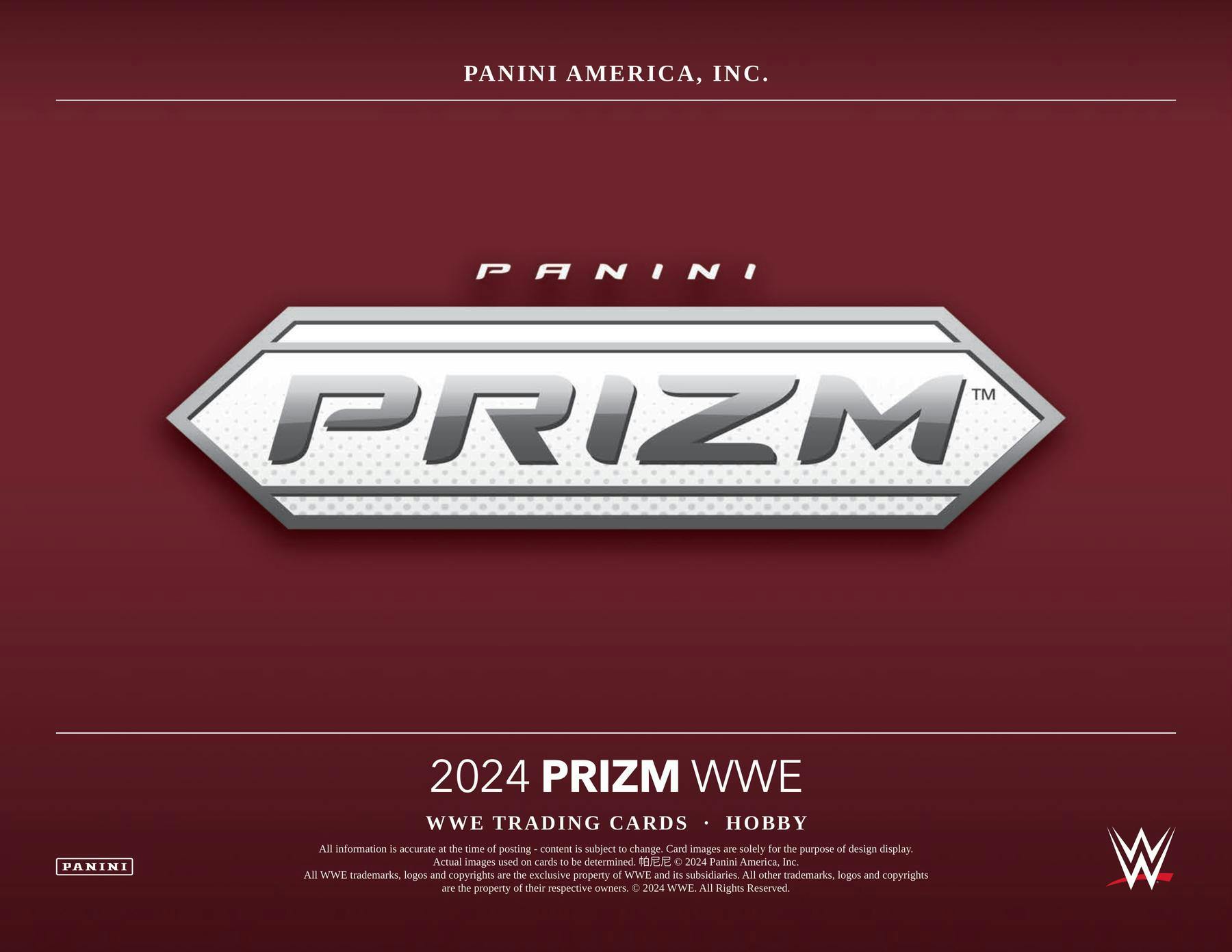 2024 Panini Prizm WWE Wrestling Hobby Box