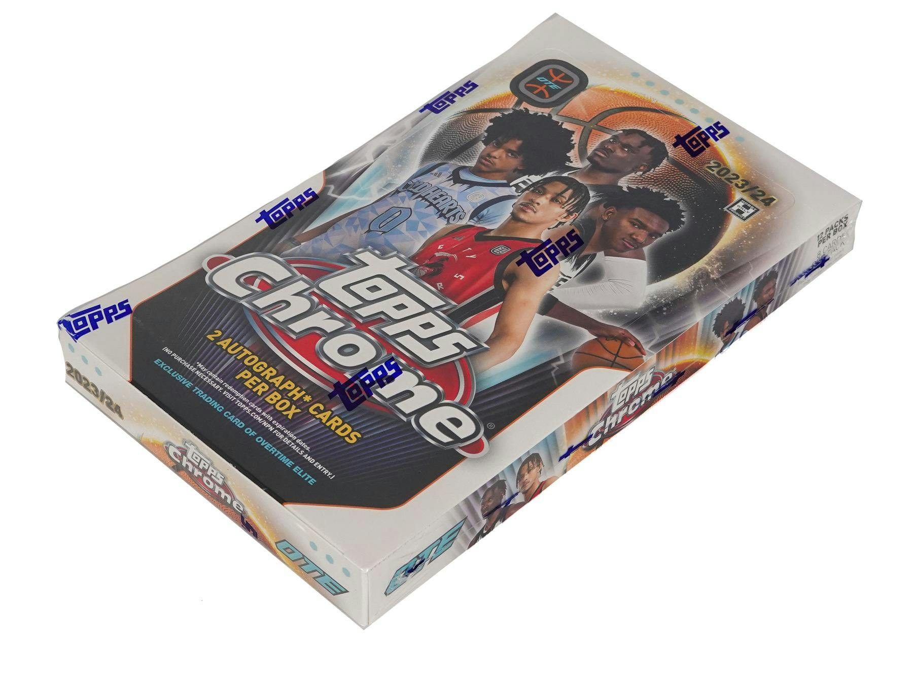 2023-24 Topps Chrome Overtime Elite Basketball Hobby Box - Miraj Trading