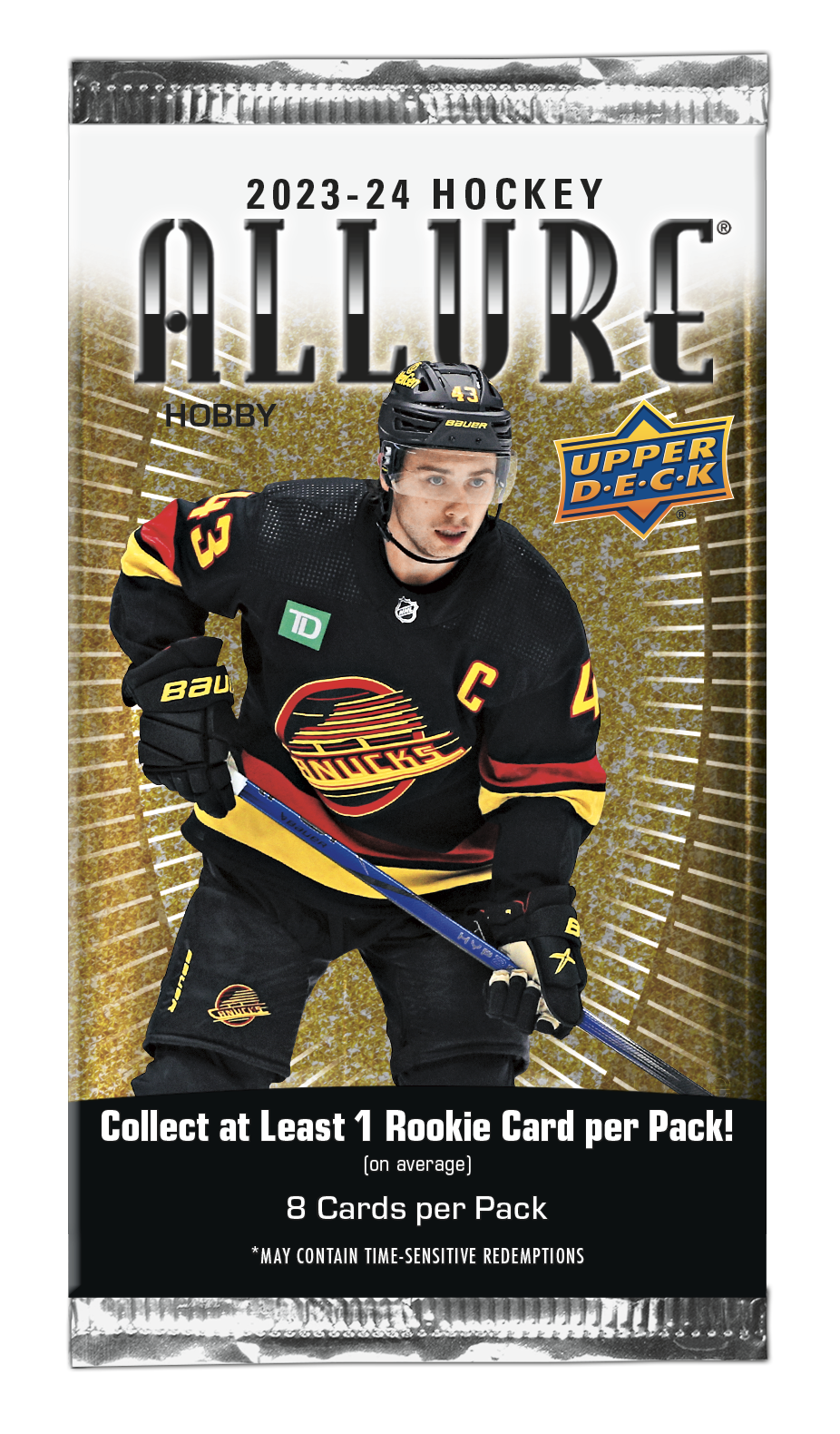 Boîte de loisirs de hockey Upper Deck Allure 2023-24 (précommande)