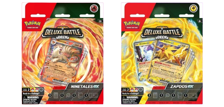 Pokemon Deluxe Battle Deck Ninetales/Zapdos EX | Miraj Trading