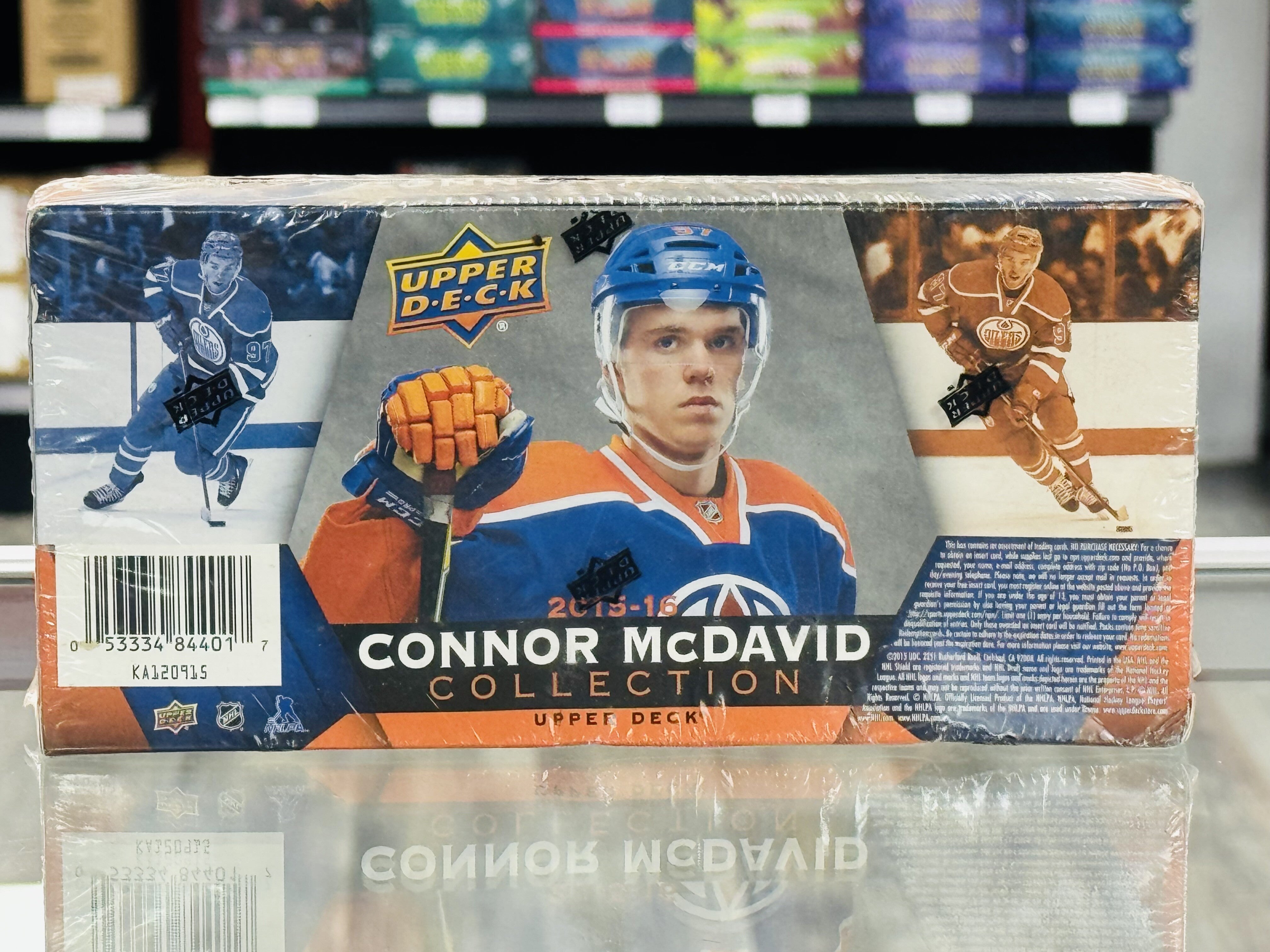 2015-16 Upper Deck Connor McDavid Collection Box - Miraj Trading