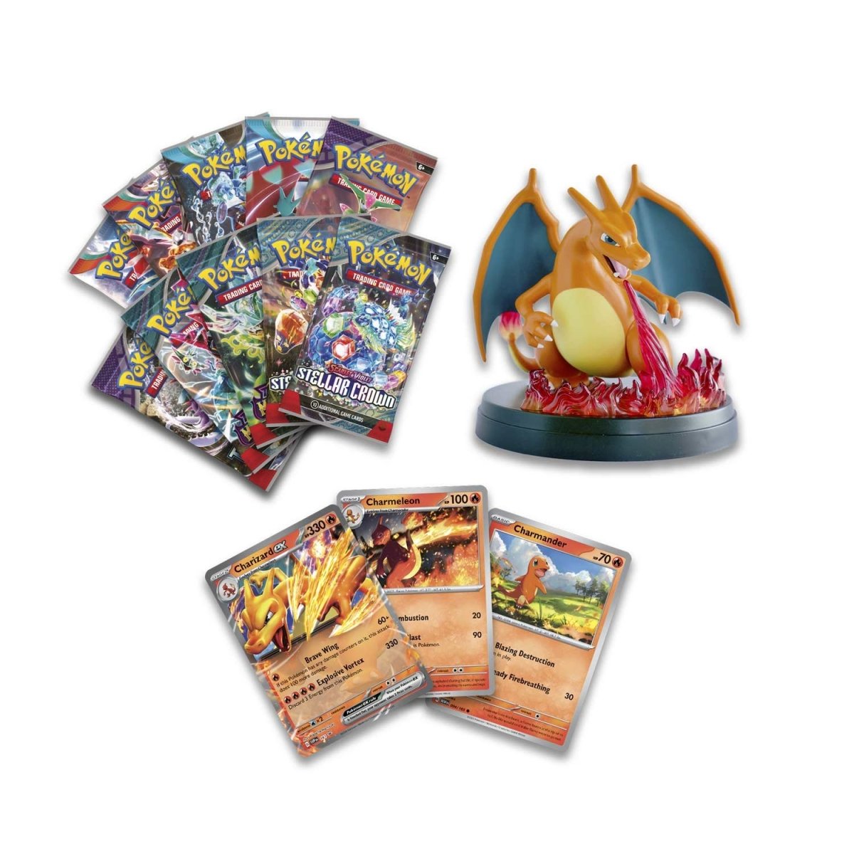 Pokemon Charizard Ex Super-Premium Collection Case (Case of 4 boxes)