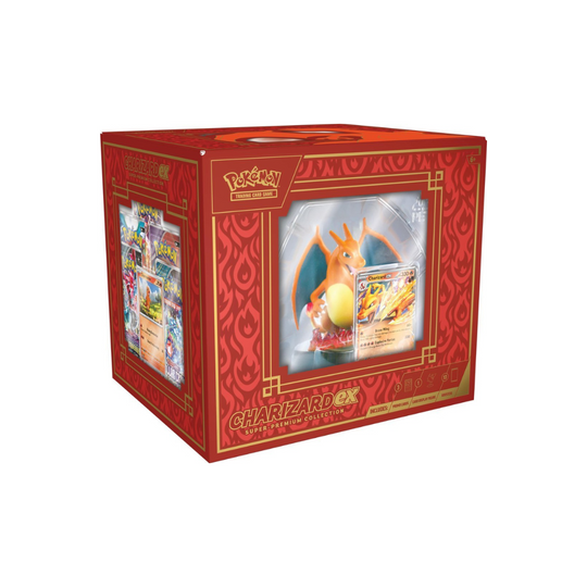 Pokemon Charizard Ex Super-Premium Collection Case (Case of 4 boxes)