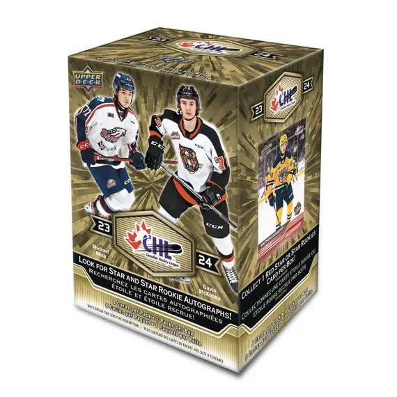 2023-24 Upper Deck CHL Hockey Blaster Box