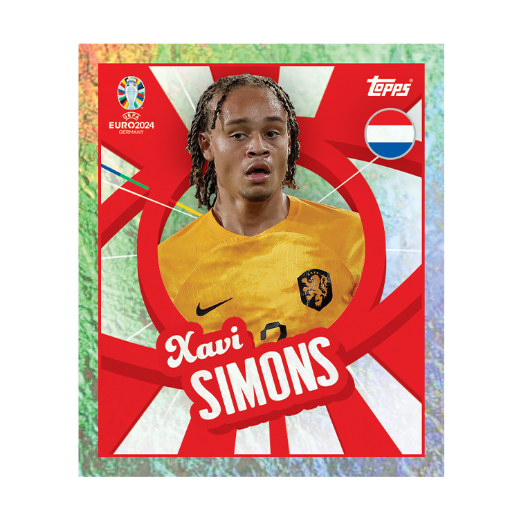 2024 Topps UEFA EURO Stickers (100 pack/box)