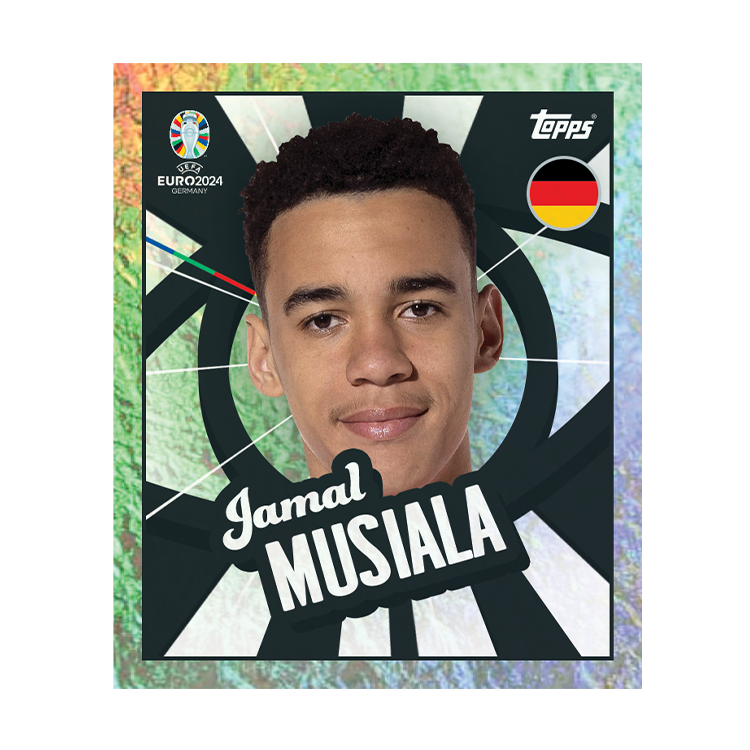 2024 Topps UEFA EURO Stickers (100 pack/box)