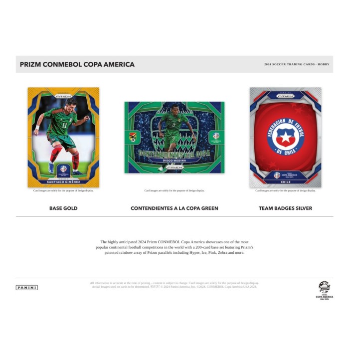 2023-24 Panini Prizm COPA America Soccer Hobby Box