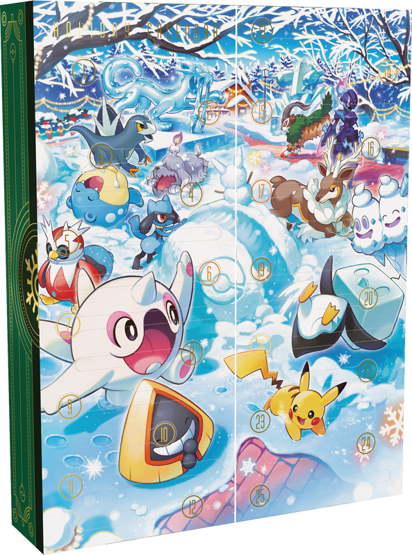 Calendrier des fêtes Pokémon 2024