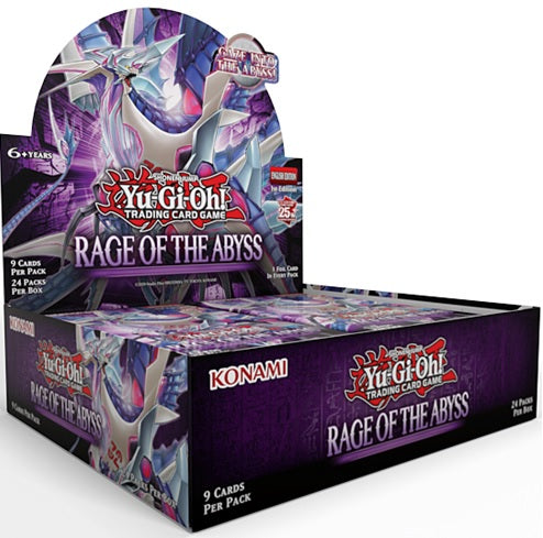 Yugioh Rage of the Abyss 1st Edition Booster Box  (Pre-Order)
